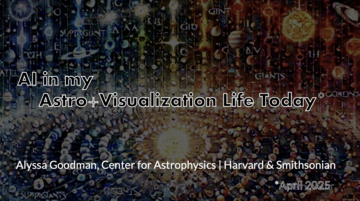 AI in my Astro+Visualization Life Today