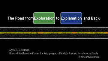 Title Screen: The Road from Exploration to Explanation, and Back