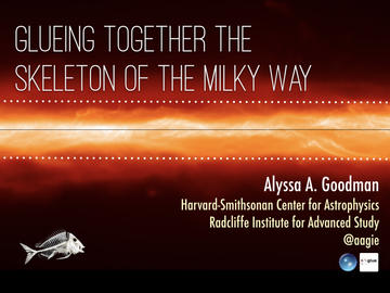 Title Page: Glueing Together the Skeleton of the Milky Way