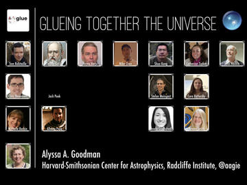 Title Screen: glue-ing together the Universe