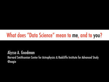 Title Slide: What does 