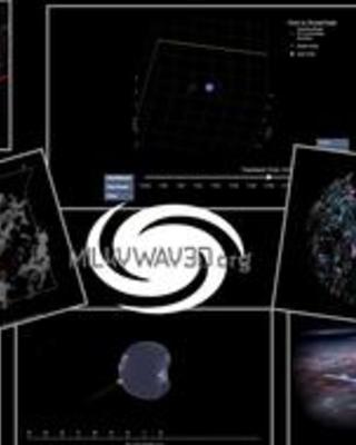 graphic with swirl